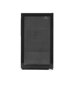 كلاس برو ثلاجة مبرد المشروبات، باب واحد زجاج، 91 لتر، أسود